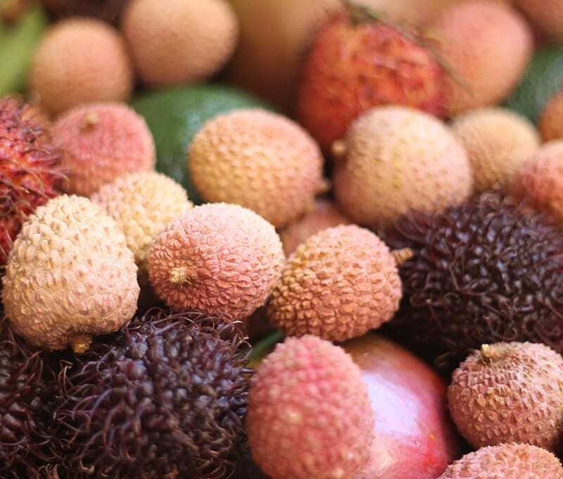 Rambutan: zachowanie witaminy C i nawodnienie